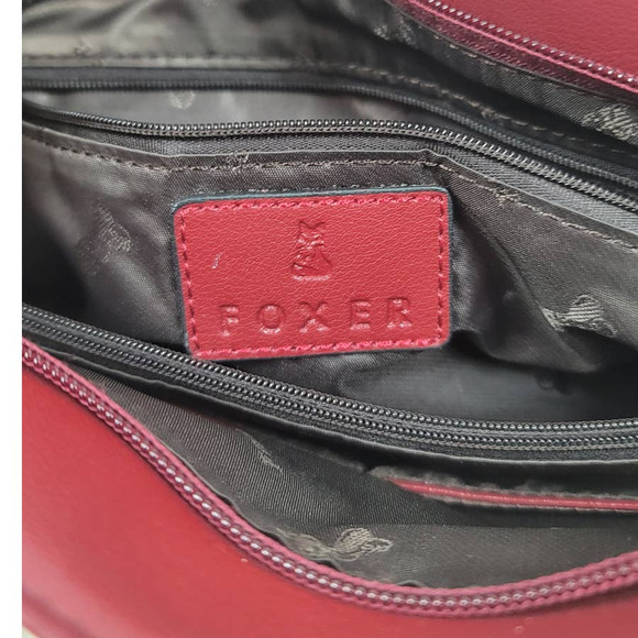 Foxer Deep Red/Gold Purse - Picture 9 of 9